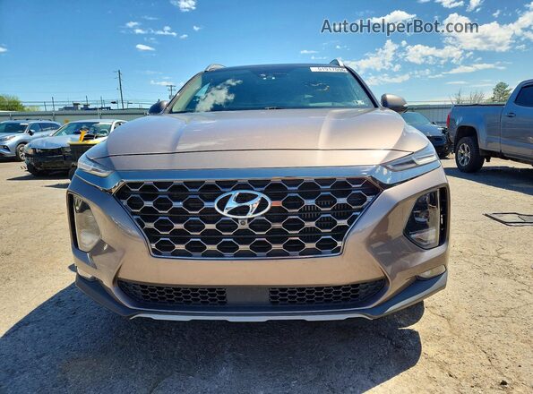 5NMS53AA1LH206810 2020 HYUNDAI SANTA FE Gray Vista trasera