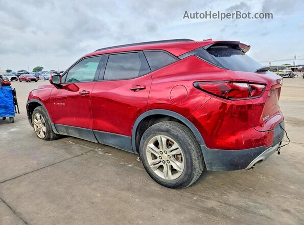 3GNKBCRS5KS695300 2019 CHEVROLET BLAZER Red Задня права чверть