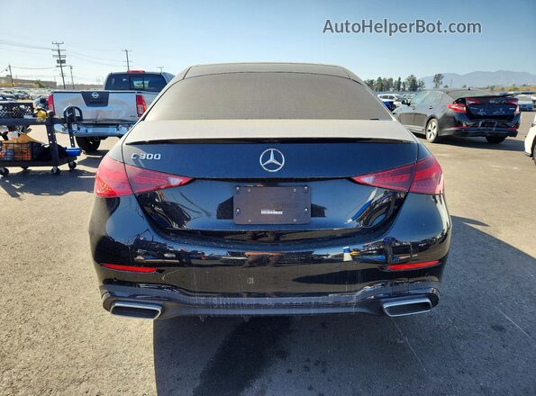 W1KAF4GB7PR137904 2023 MERCEDES-BENZ C Black 