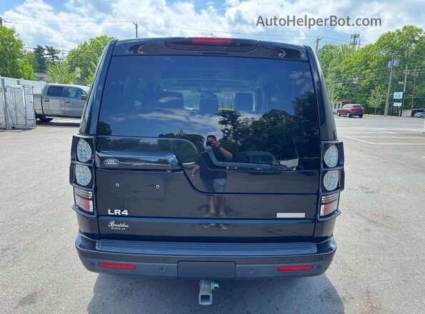 SALAK2V60GA810202 2016 LAND ROVER LR4 Черный Вид сзади