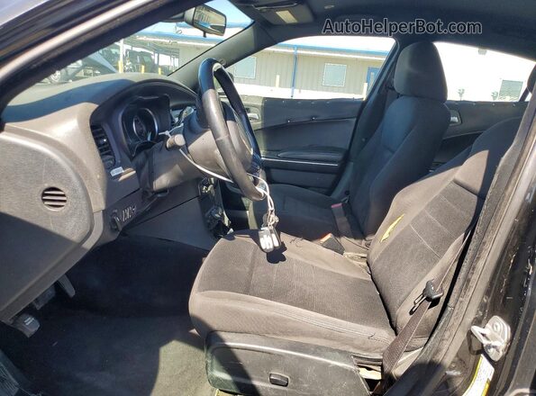 2C3CDXAG6HH649125 2017 DODGE CHARGER Black Dashboard view