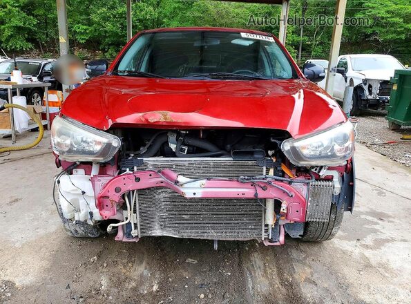 JA4AP3AU6JZ031358 2018 MITSUBISHI OUTLANDER Red 