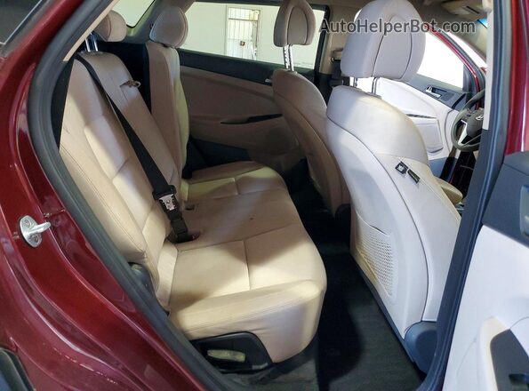 KM8J3CA49HU504495 2017 HYUNDAI TUCSON Red 