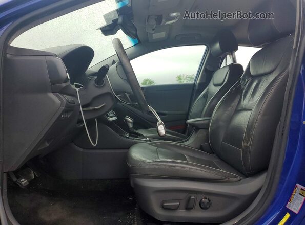 KMHC05LC5KU110419 2019 HYUNDAI IONIQ Blue Vista del salpicadero