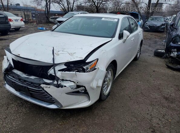 JTHBK1GG6G2214595 2016 LEXUS ES350 White Задня права чверть