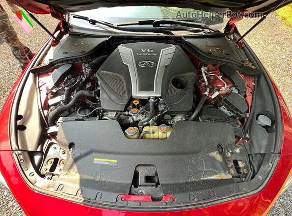 JN1FV7EL1HM701404 2017 INFINITI Q60 Red წინა სალონის ხედი