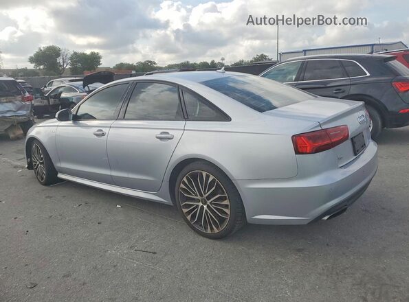 WAUC8AFC8JN054712 2018 AUDI A6 Серебряный Задняя правая четверть