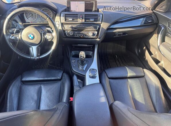 WBA1J9C53GV371709 2016 BMW M2 Синий Вид щитка приборов