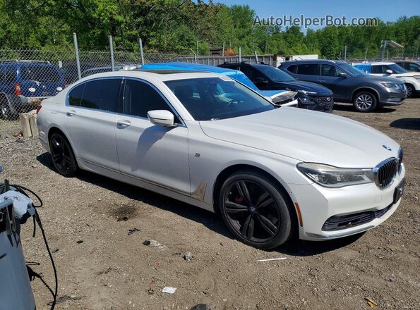 WBA7F2C51GG419358 2016 BMW 7 SERIES White Vista frontal