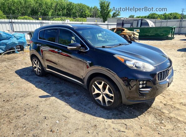 KNDPRCA65H7093349 2017 KIA SPORTAGE Black 
