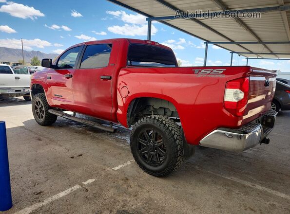 5TFEY5F16KX245780 2019 TOYOTA TUNDRA Red Rear right