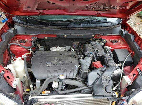 JA4AP3AU6JZ031358 2018 MITSUBISHI OUTLANDER Red 