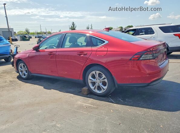 1HGCY1F24SA019752 2025 HONDA ACCORD Red Задня права чверть