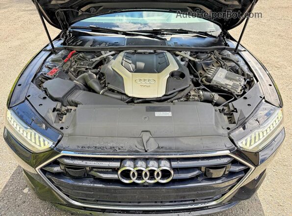WAUR2AF25KN053408 2019 AUDI A7 Black Widok wnętrza z przodu