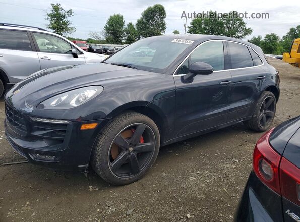 WP1AF2A59GLB93474 2016 PORSCHE MACAN Черный Задняя левая четверть