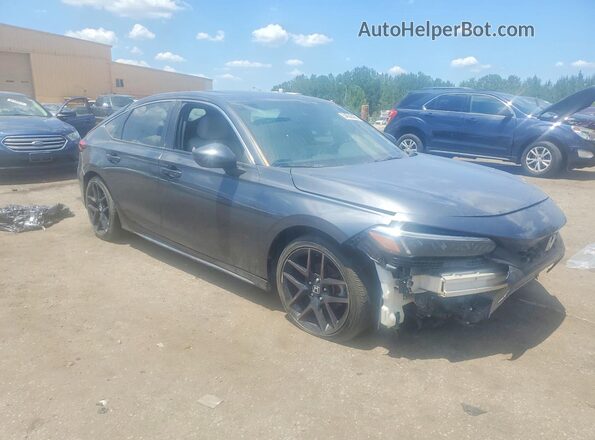 19XFL1H81PE010376 2023 HONDA CIVIC Black Front view