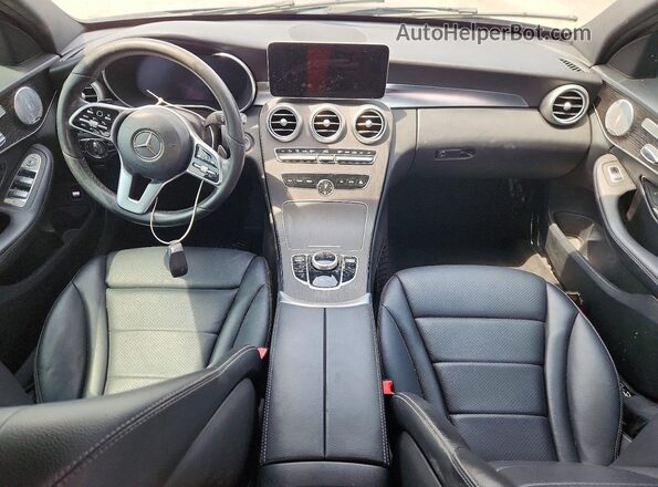 W1KWF8DB7MR646792 2021 MERCEDES-BENZ C Black ხელსაწყოთა პანელის ხედი