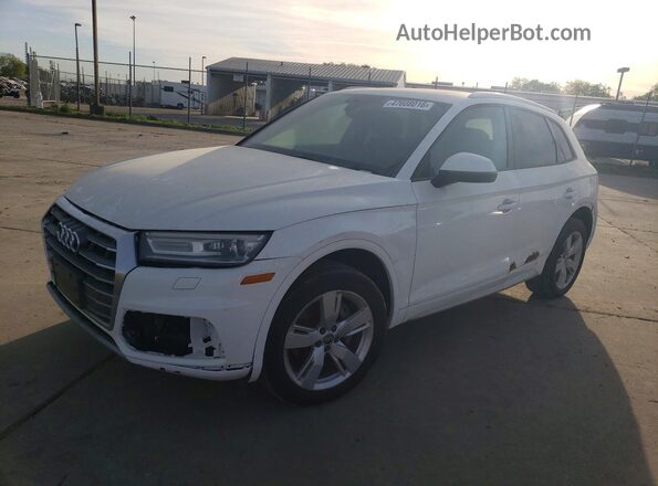 WA1ANAFY5J2150520 2018 AUDI Q5 White უკანა მარცხენა