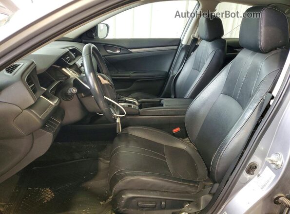 19XFC1F72HE209528 2017 HONDA CIVIC Gray Вид панелі приладів