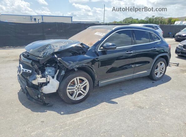 W1N4N4HB4MJ168457 2021 MERCEDES-BENZ GLA Black Rear left