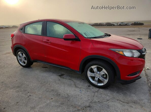 3CZRU5H37HG710182 2017 HONDA HR-V Красный Вид спереди