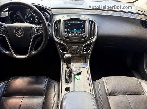 1G4GB5G35GF172002 2016 BUICK LACROSSE Gold Vista del cuadro de instrumentos
