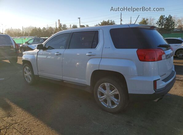 2GKFLSEK7H6352345 2017 GMC TERRAIN White Задня права чверть
