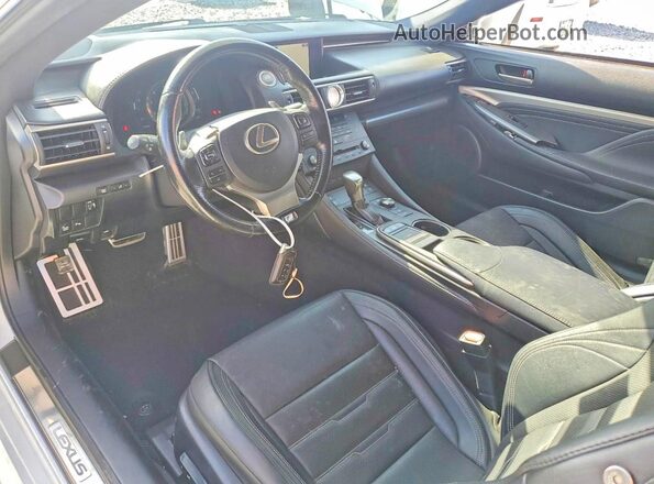 JTHHA5BC3H5005131 2017 LEXUS RC White Вид щитка приладів