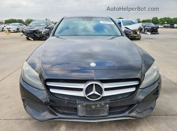 WDDWF4JB9HR234618 2017 MERCEDES-BENZ C Черный 