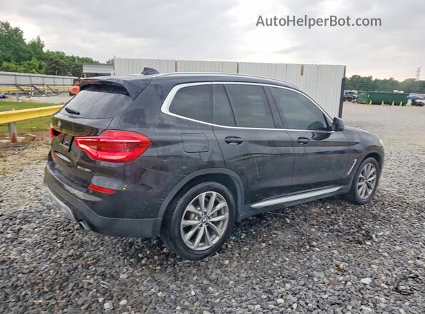 5UXTR7C50KLE94916 2019 BMW X3 Black Przód prawy
