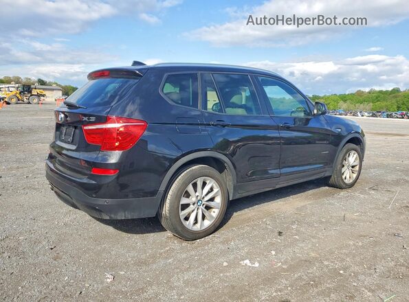 5UXWX9C51G0D67406 2016 BMW X3 Black 