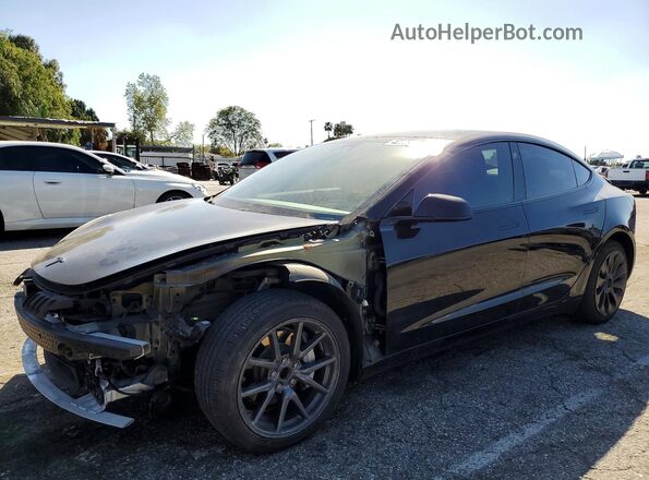 5YJ3E1EA9KF396049 2019 TESLA MODEL Black 