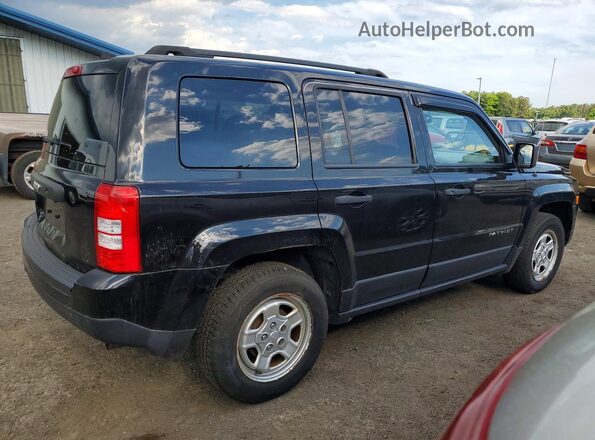 1C4NJPBA1GD807745 2016 JEEP PATRIOT Black წინა მარჯვენა