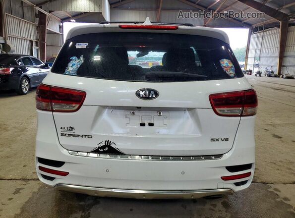 5XYPK4A55HG251631 2017 KIA SORENTO White 