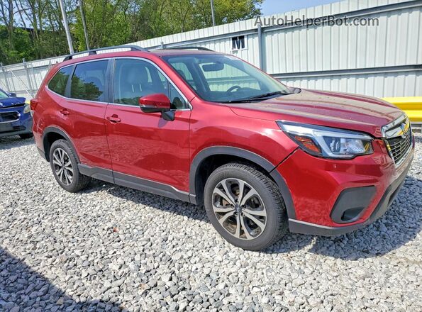 JF2SKAUC2LH480322 2020 SUBARU FORESTER Red 