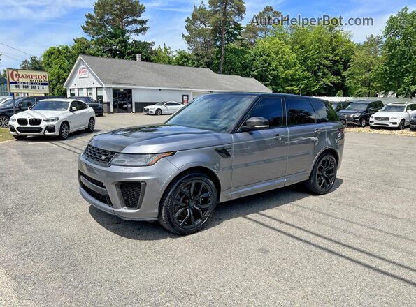 SALWZ2RE2LA882077 2020 LAND ROVER RANGE Gray Задня права чверть