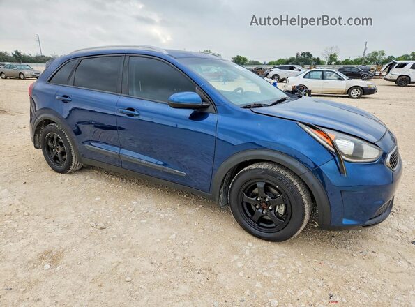 KNDCB3LC6H5047076 2017 KIA NIRO Blue წინა ხედი