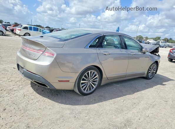 3LN6L5A98KR619133 2019 LINCOLN MKZ Кремовый Передняя правая четверть