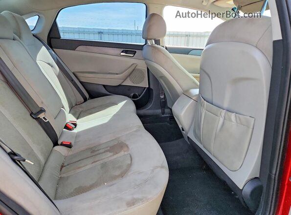 5NPE24AF6KH804951 2019 HYUNDAI SONATA Red 