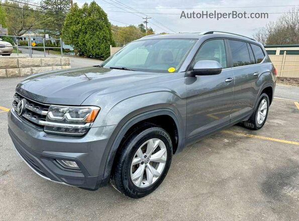 1V2KR2CA9JC505158 2018 VOLKSWAGEN ATLAS Silver 