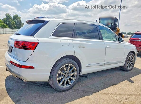 WA1LAAF70KD023577 2019 AUDI Q7 White წინა მარჯვენა