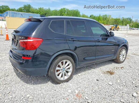 5UXWX9C53H0T06752 2017 BMW X3 Black Przód prawy
