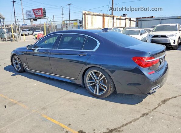 WBA7E4C51KGV28667 2019 BMW 7 SERIES Gray Задня права чверть