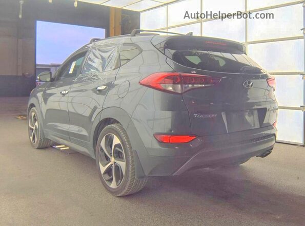 KM8J3CA28GU094821 2016 HYUNDAI TUCSON Gray 