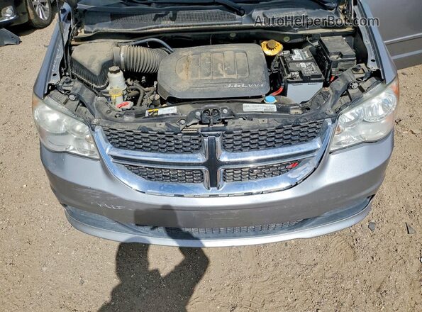 2C4RDGCG7GR351498 2016 DODGE CARAVAN Gray Vista de la etiqueta del VIN