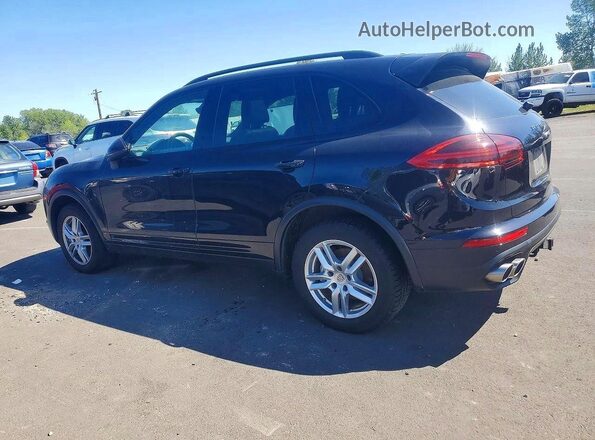 WP1AB2A24GLA93235 2016 PORSCHE CAYENNE Черный Задняя правая четверть