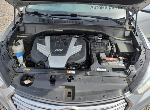 KM8SRDHF7JU292041 2018 HYUNDAI SANTA Silver 