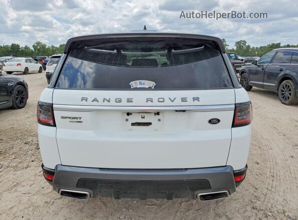 SALWR2RUXKA862536 2019 LAND ROVER RANGE ROVER White Widok wnętrza z przodu