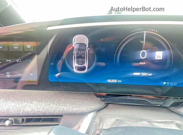 50EA1PGA7RA006048 2024 LUCID AIR Белый Вид щитка приборов