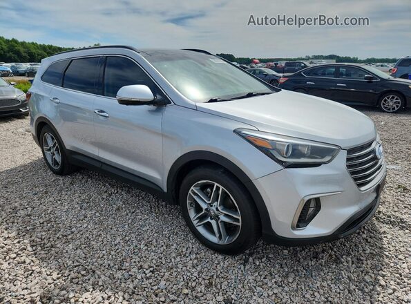 KM8SRDHF7JU292041 2018 HYUNDAI SANTA Silver 